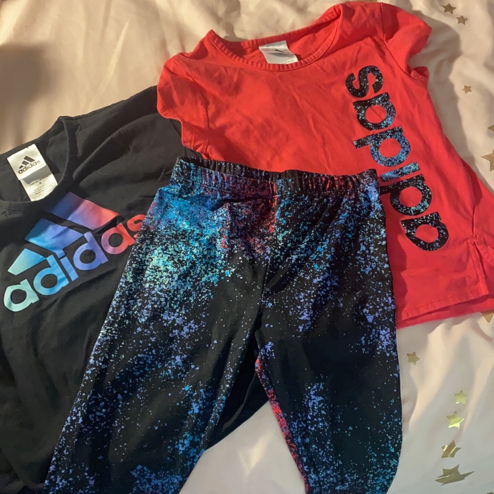 Adidas bundle girls size 6